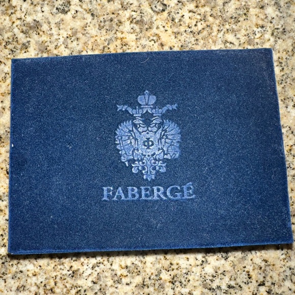 Beautiful Vintage Faberge Crystal & Enamel Napkin Ring Holders Set Of 8 m60 - Picture 8 of 11